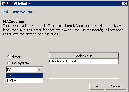 Edit MACAddress for NIC